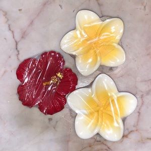 Tropical flower lip balms